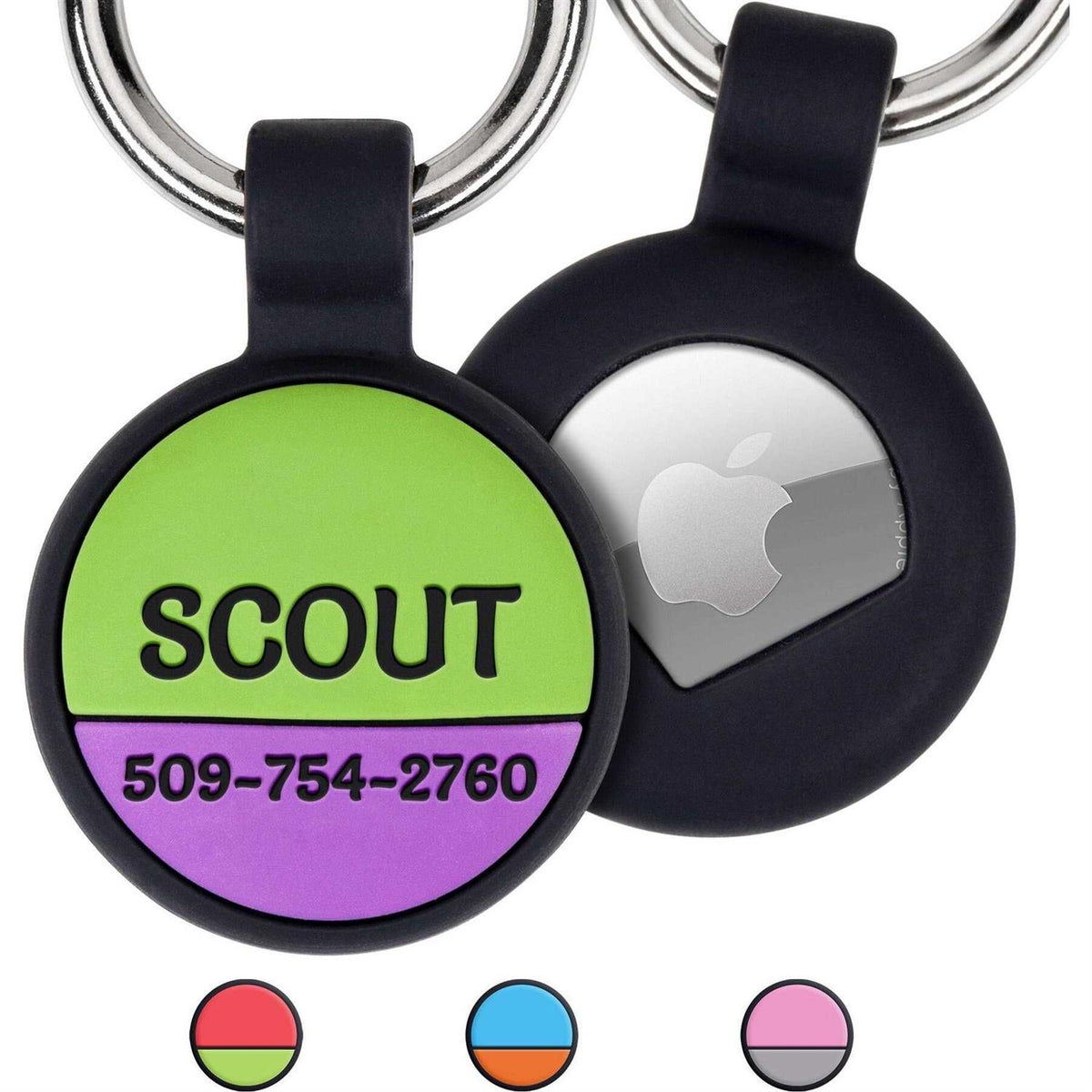 Personalized AirTag Holder for Collar W291857