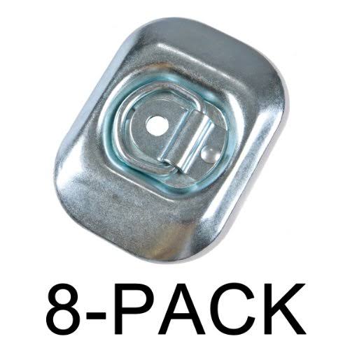 Tie Downs D-Ring 4000 lb Capacity 8-Pack J37283