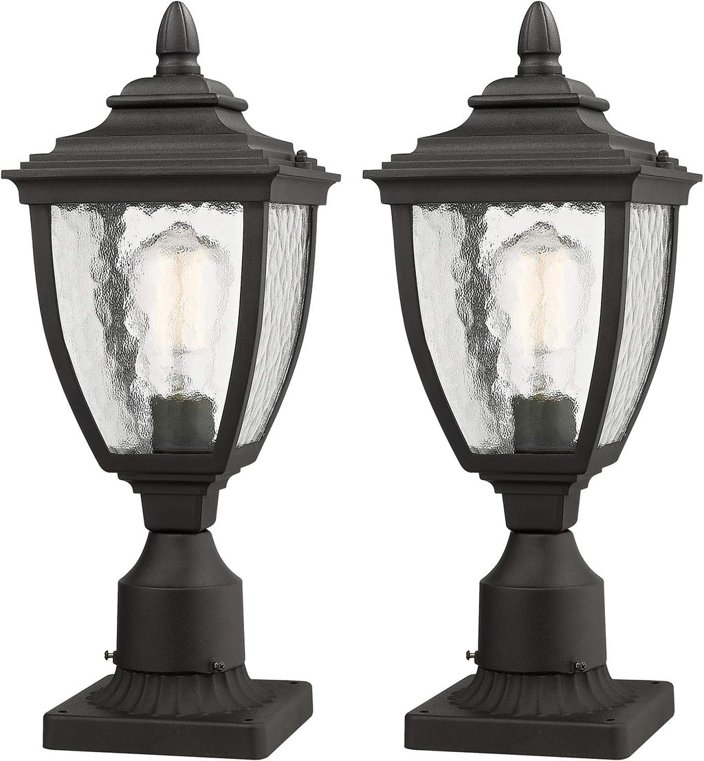 Sand Textured Black Die-cast Aluminum Outdoor Post Light J88126