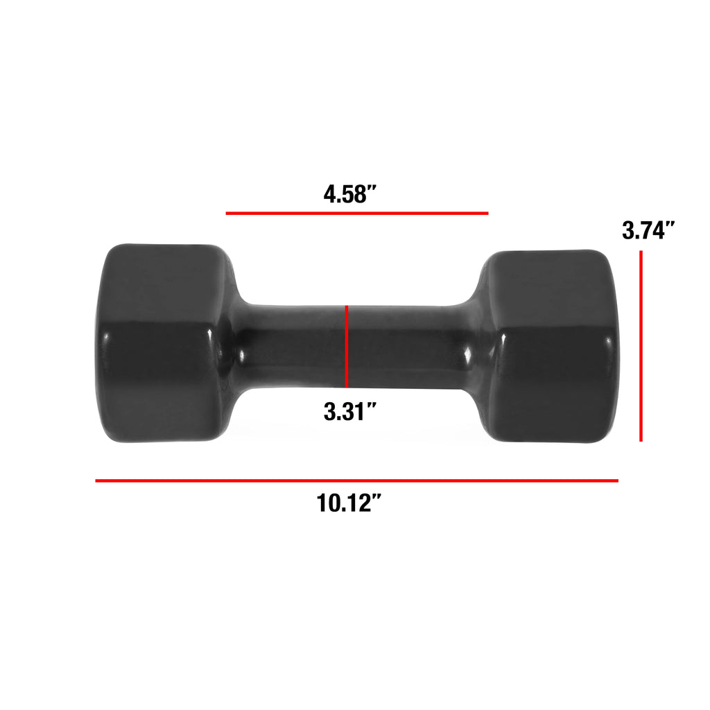 2 lb Pair Vinyl-Coated Dumbbell F71850