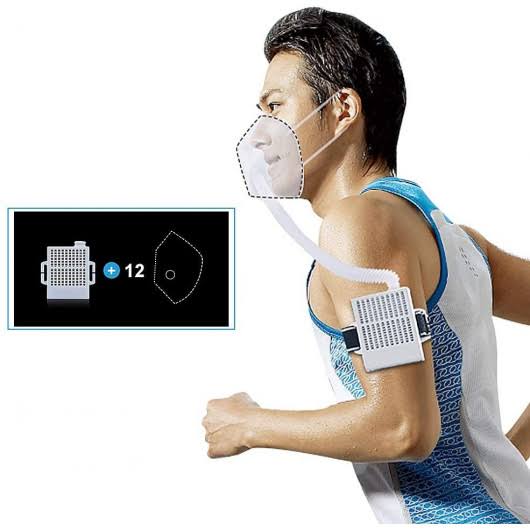 Portable Rechargeable Wearable Air Purifier with 12 Pcs Replacement R38630