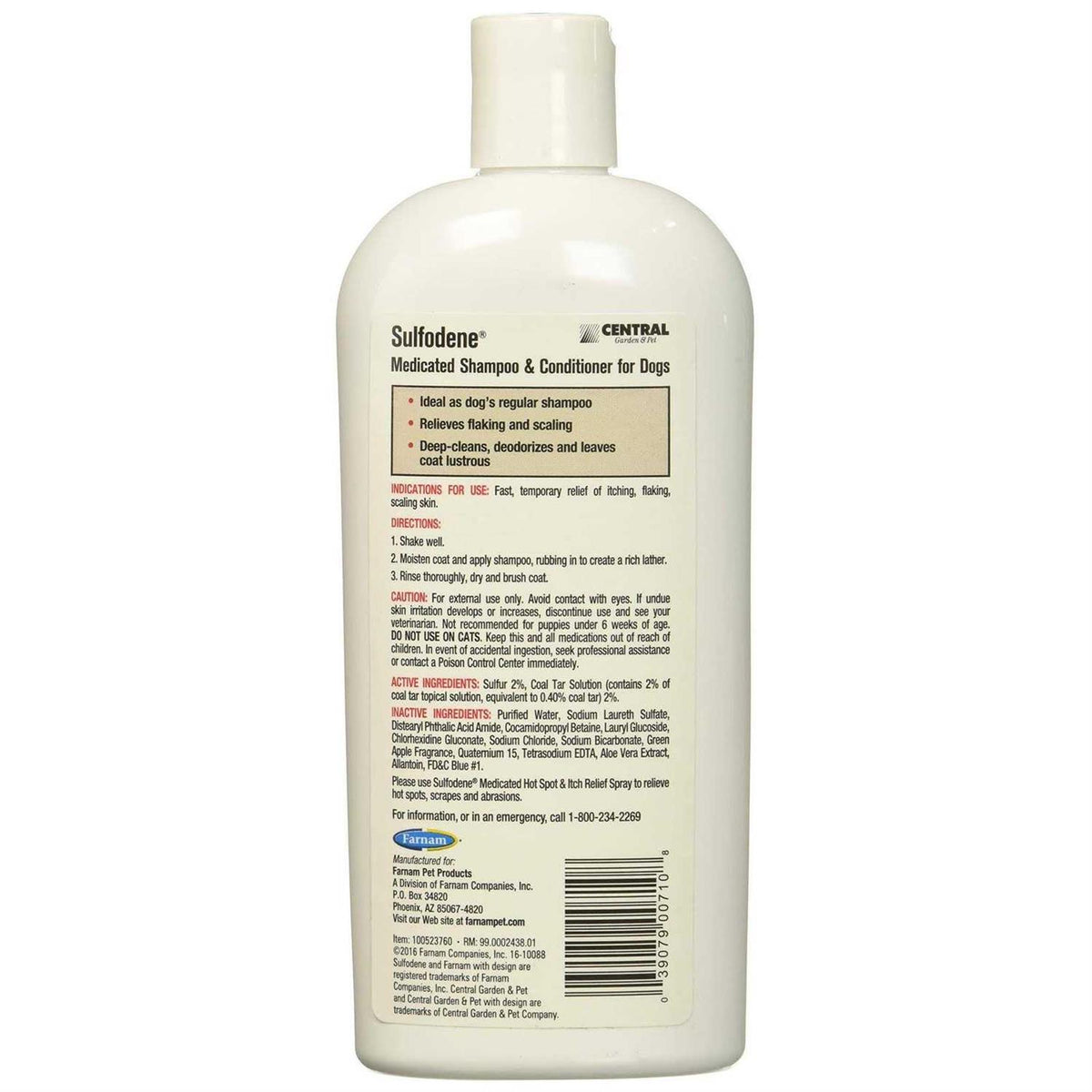 Medicated Shampoo Conditioner for Dogs I104