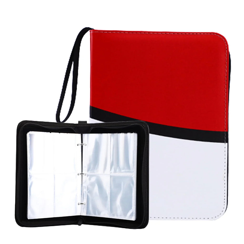 Black 4-Pocket Trading Card Binder I726