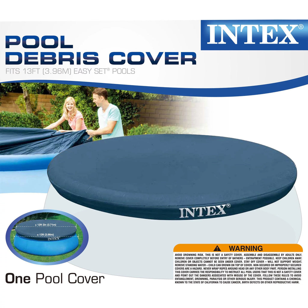 12' x 30 Round Metal Frame Swimming Pool with Filter Pump J384480