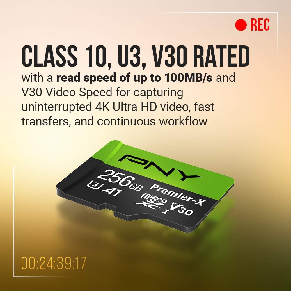 512GB Class 10 U3 V30 microSDXC Flash Memory Card C6696