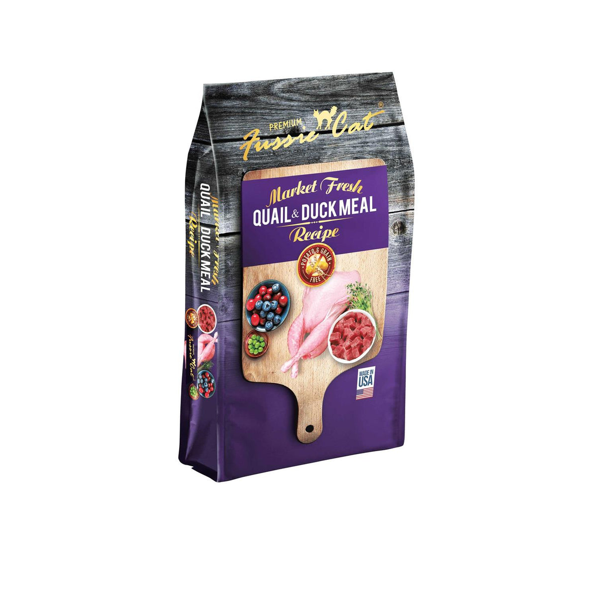 Quail & Duck Meal Dry Cat Food D7771