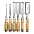 Wood Chisel Set, 6 Piece I123031