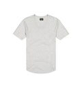 Supima Scallop V LT. Heather Grey / XXL A74005