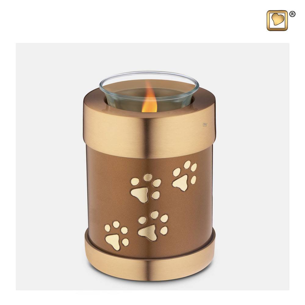 Bronze Tealight Candle Urn A519394