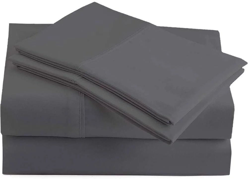 400 Thread Count Egyptian Cotton 4 Pc Deep Pocket Sheet Set B835681