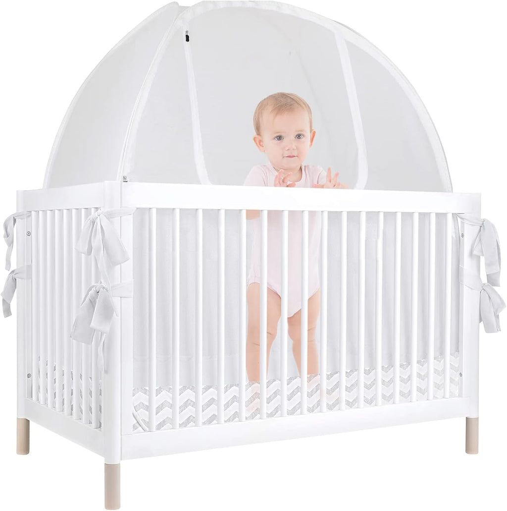 Baby Crib Tent Mosquito Net See Through Mesh Pop-up Canopy A81251