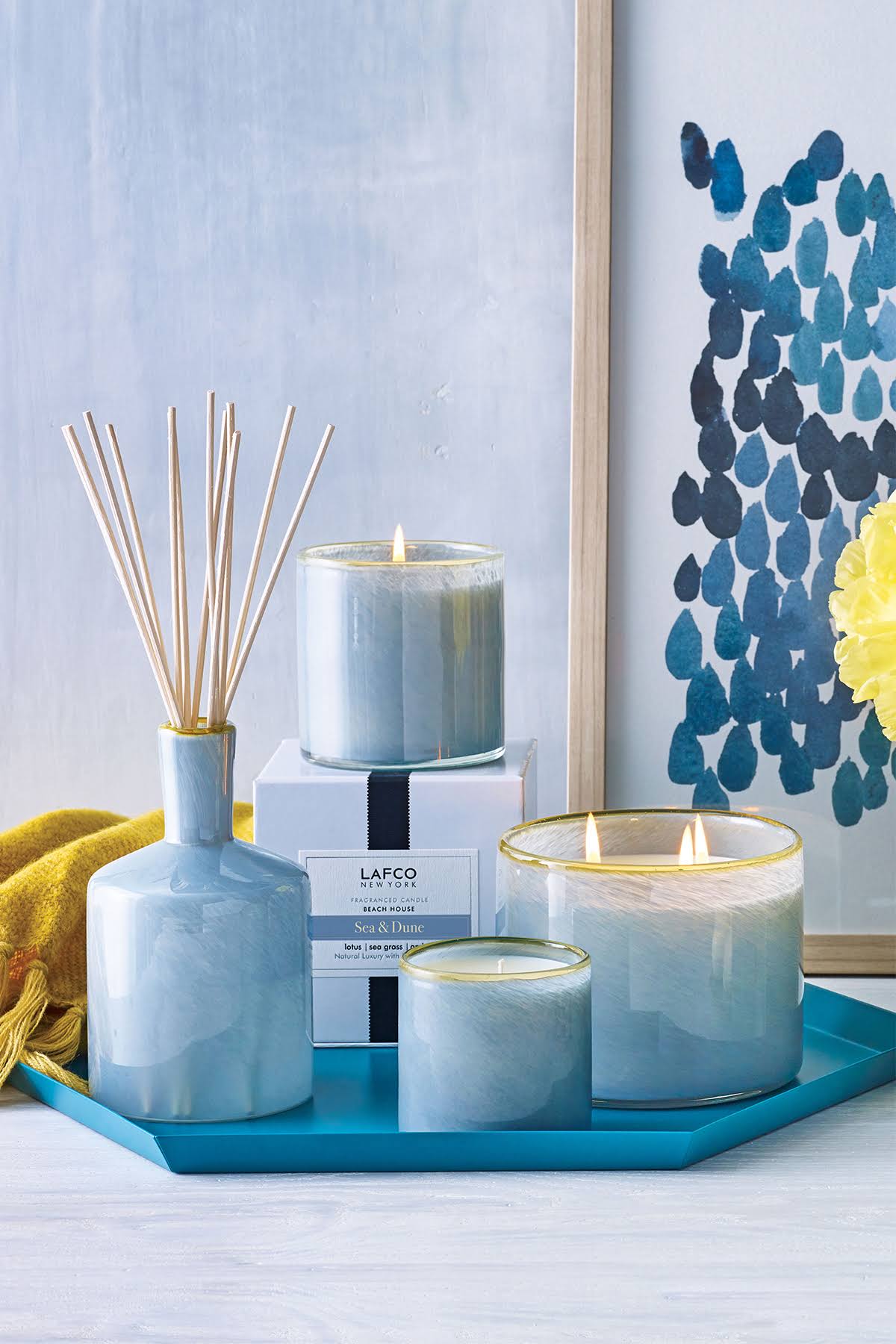 Mist Lighthouse Candle F6661
