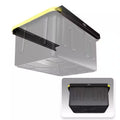 Black Adjustable Height Overhead Garage Ceiling Mounted Storage Unit J274762