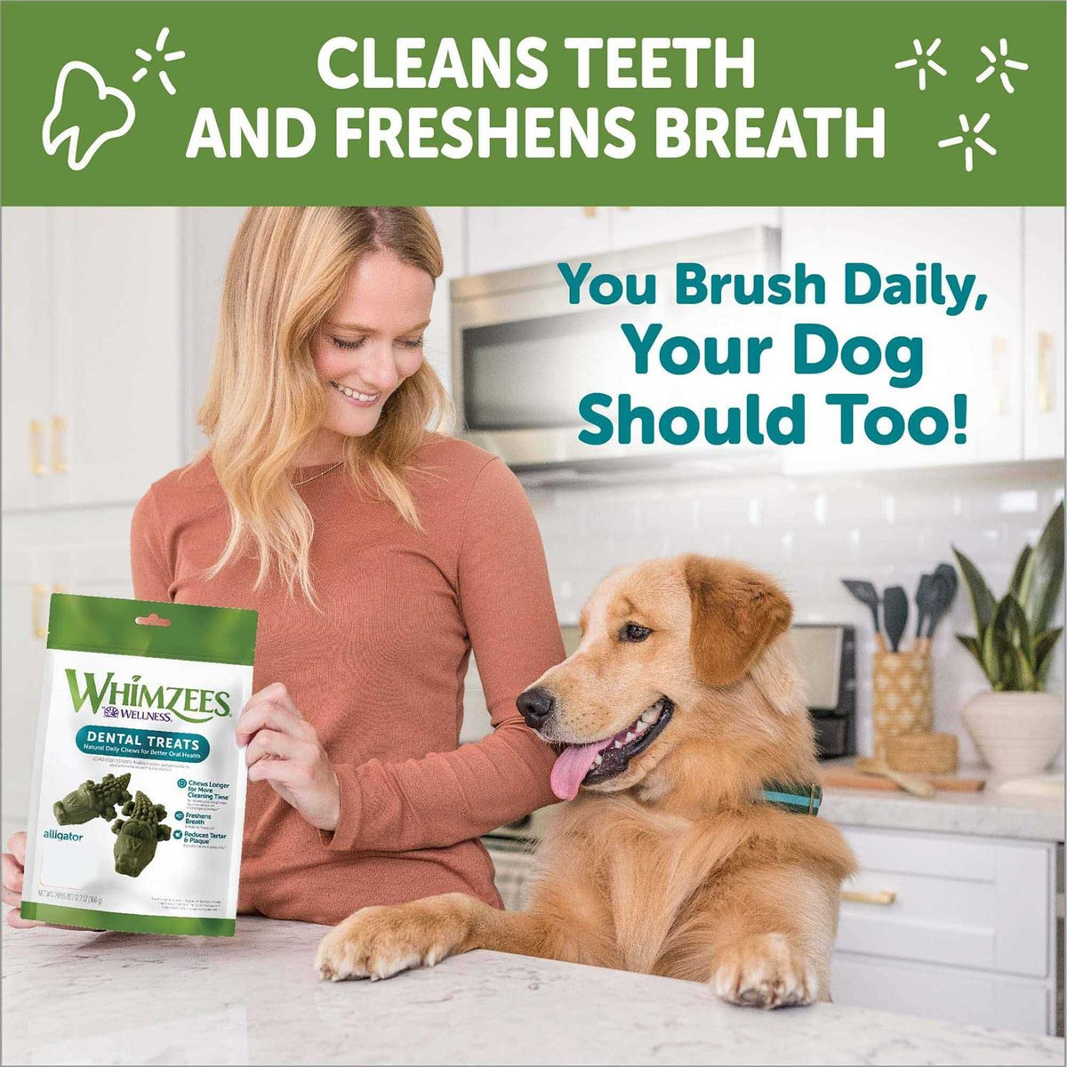 Alligator Dental Dog Treats J460210