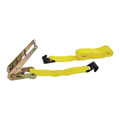 4 in. x 27 ft. Ratcheting Cargo Strap with Flat Hook U564