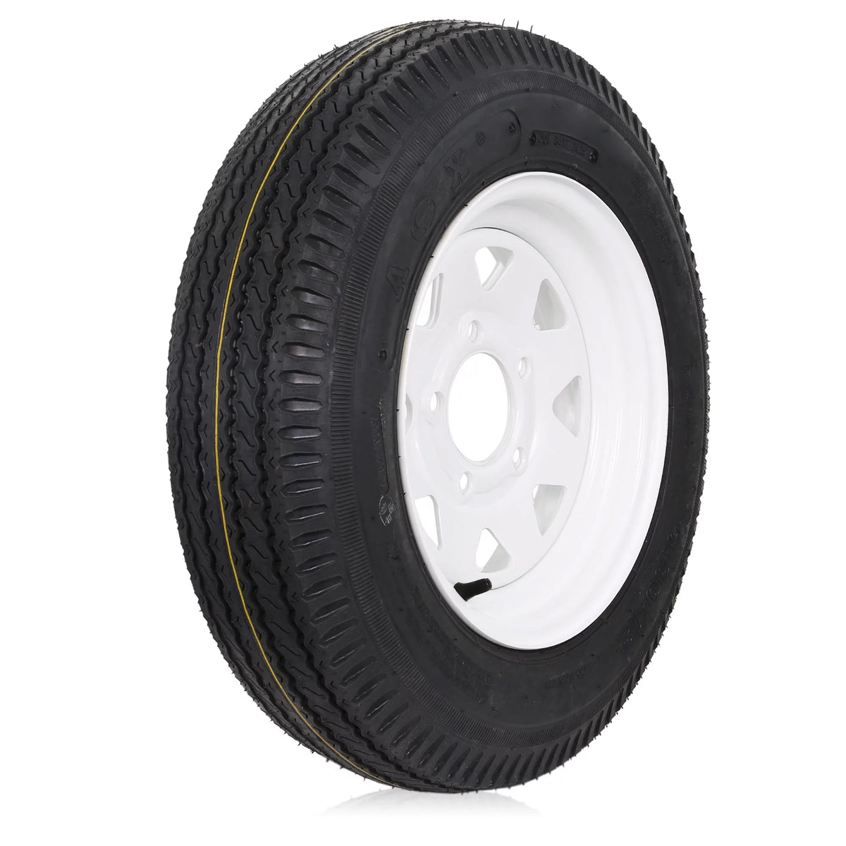 5.30-12 Trailer Tires with 12'' Rims, Set of 2 R4567