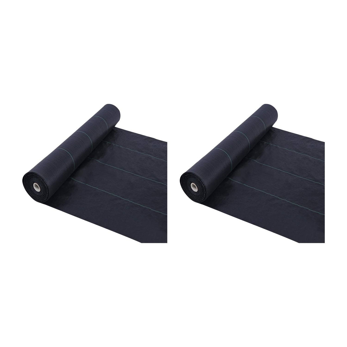 Woven Weed Barrier 3 x 100 foot Black 2 Pack A612456
