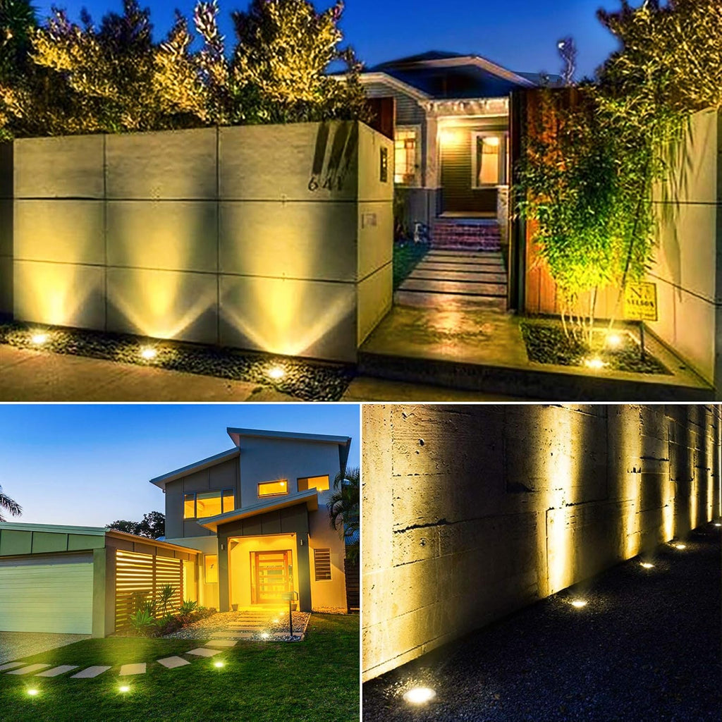 12V 24V IP67 Waterproof 5W 10 Pack In-Ground Lights T591