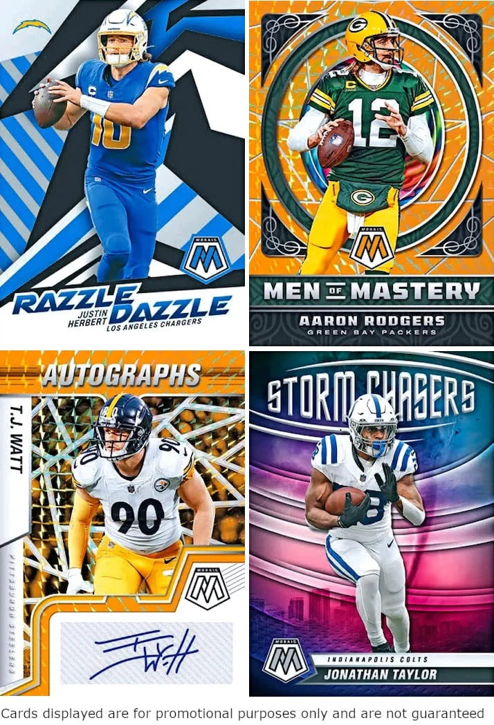 2022 Panini Mosaic Football Blaster Box Trading Cards B42739