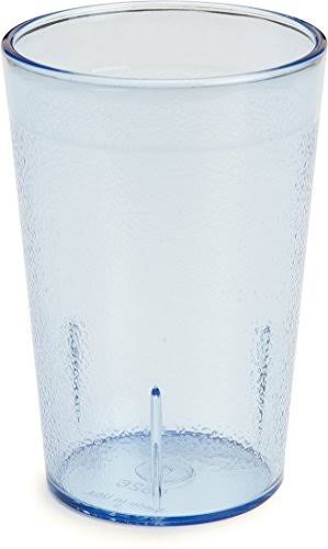 Blue 8 oz Plastic Textured Tumbler X998