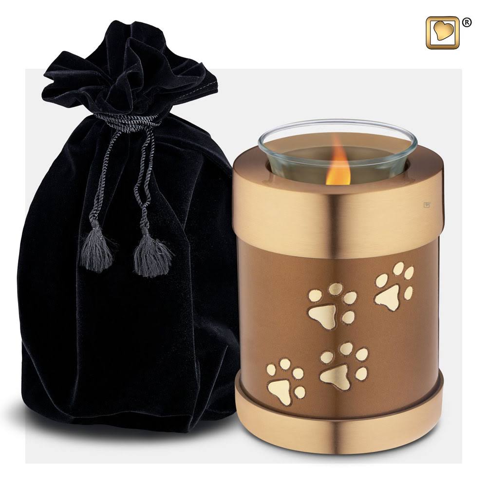 Bronze Tealight Candle Urn A519394