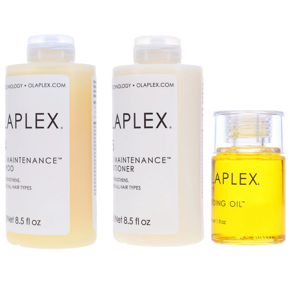 Shampoo Conditioner and Bonding Oil 8.5 oz 1 oz Combo Pack S8313