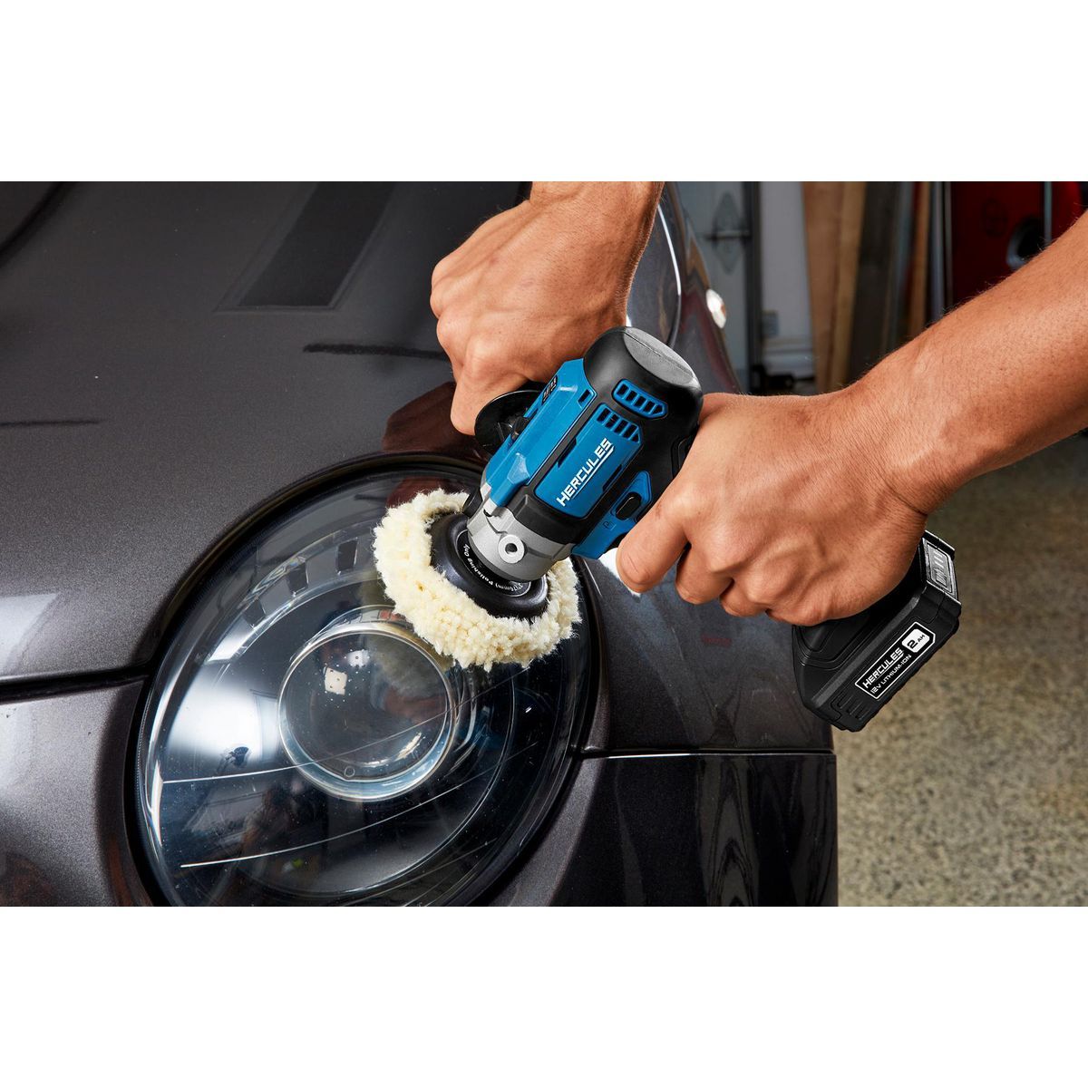 12V Cordless Variable-Speed Polisher/Sander E8120