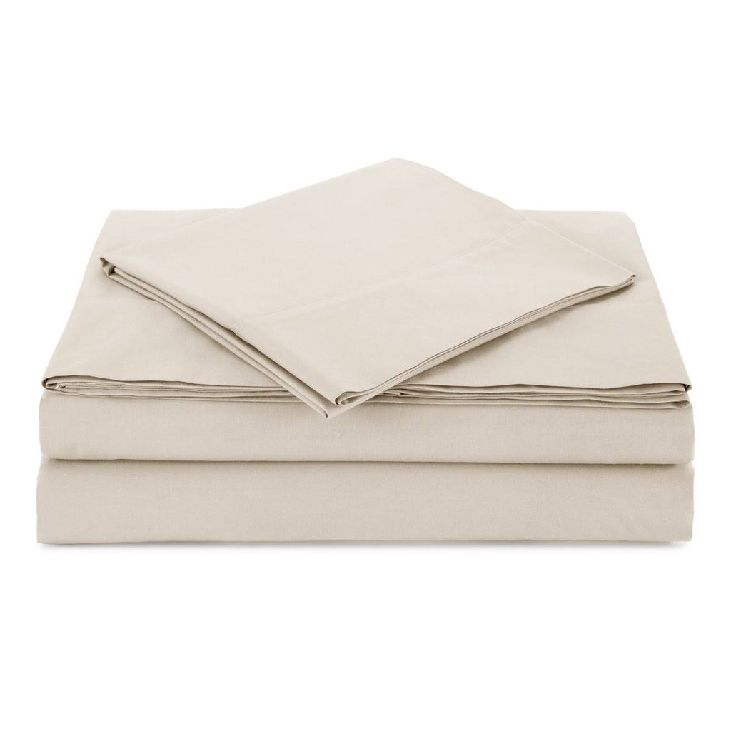 White Percale Full Sheet Set N278575