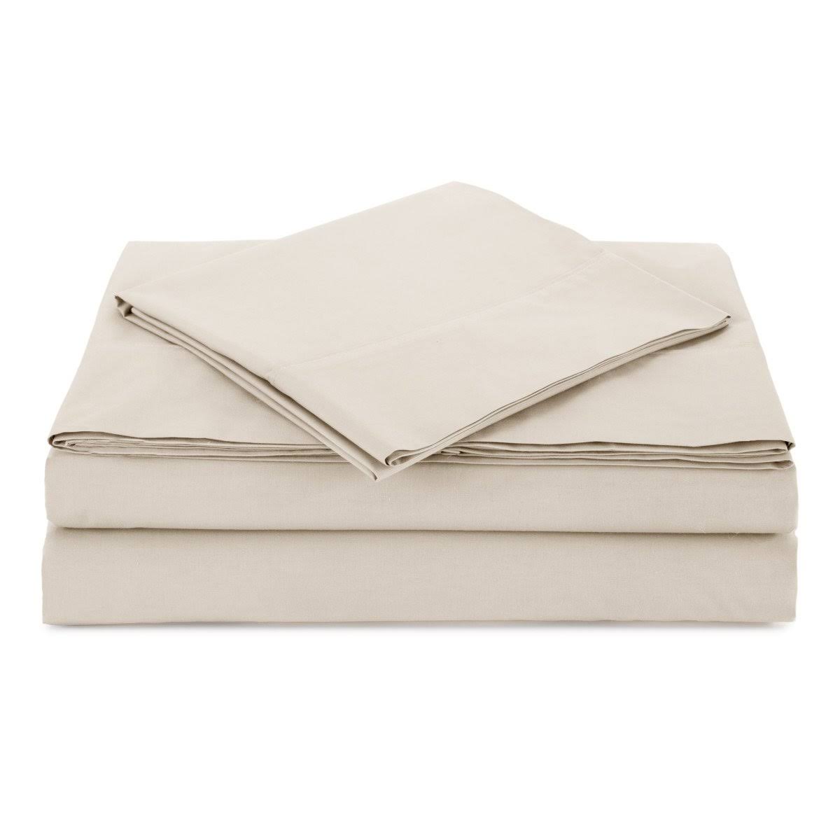 White Percale Full Sheet Set N278575