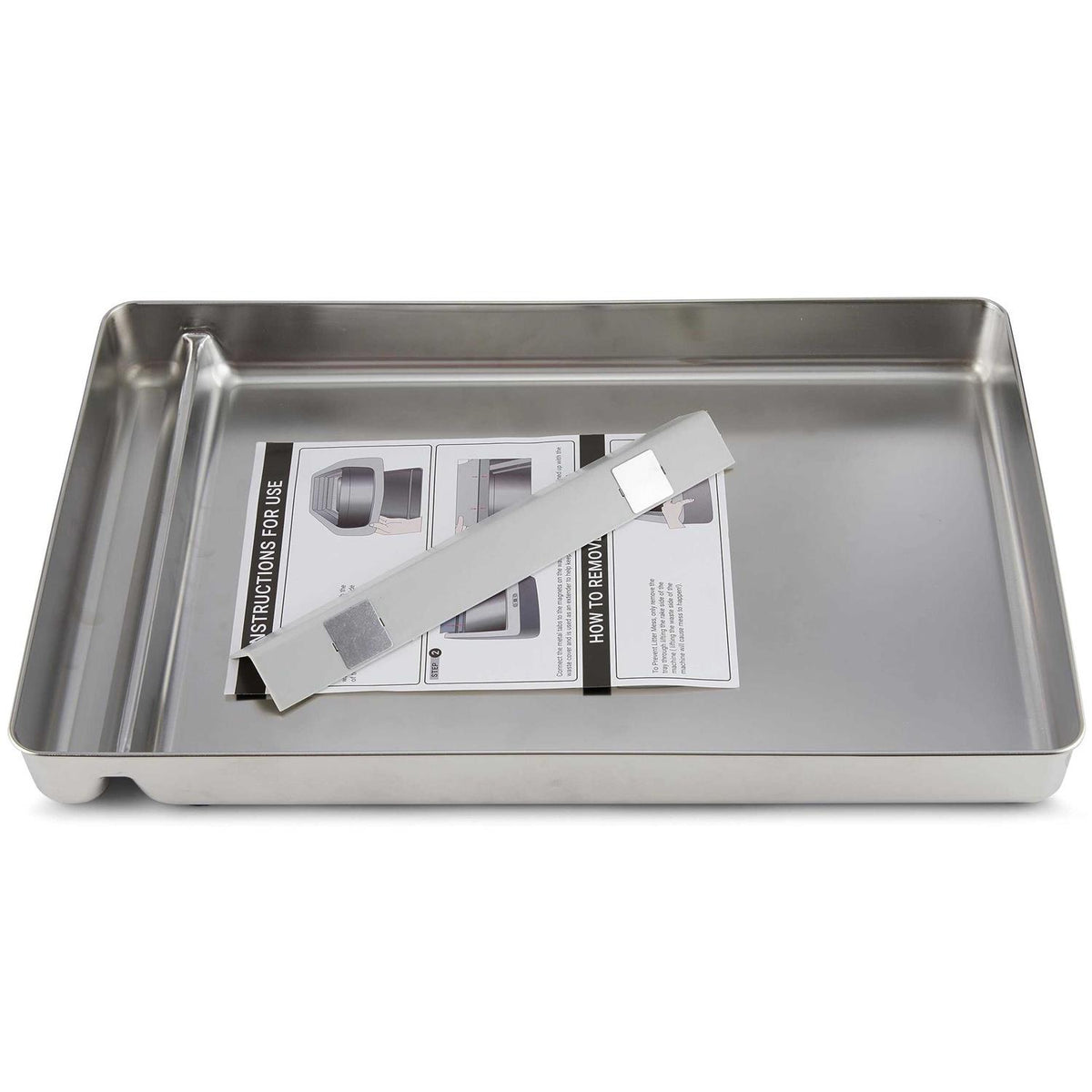 Stainless Steel Reusable Litter Tray D816