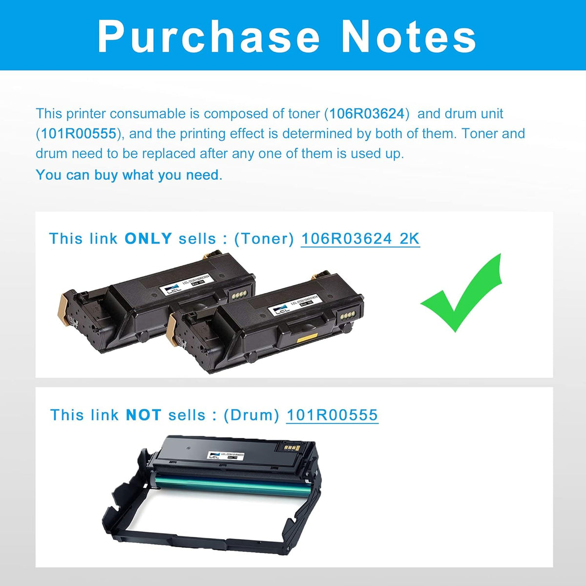 Compatible Toner Cartridge Replacement 2-Pack Black I71439