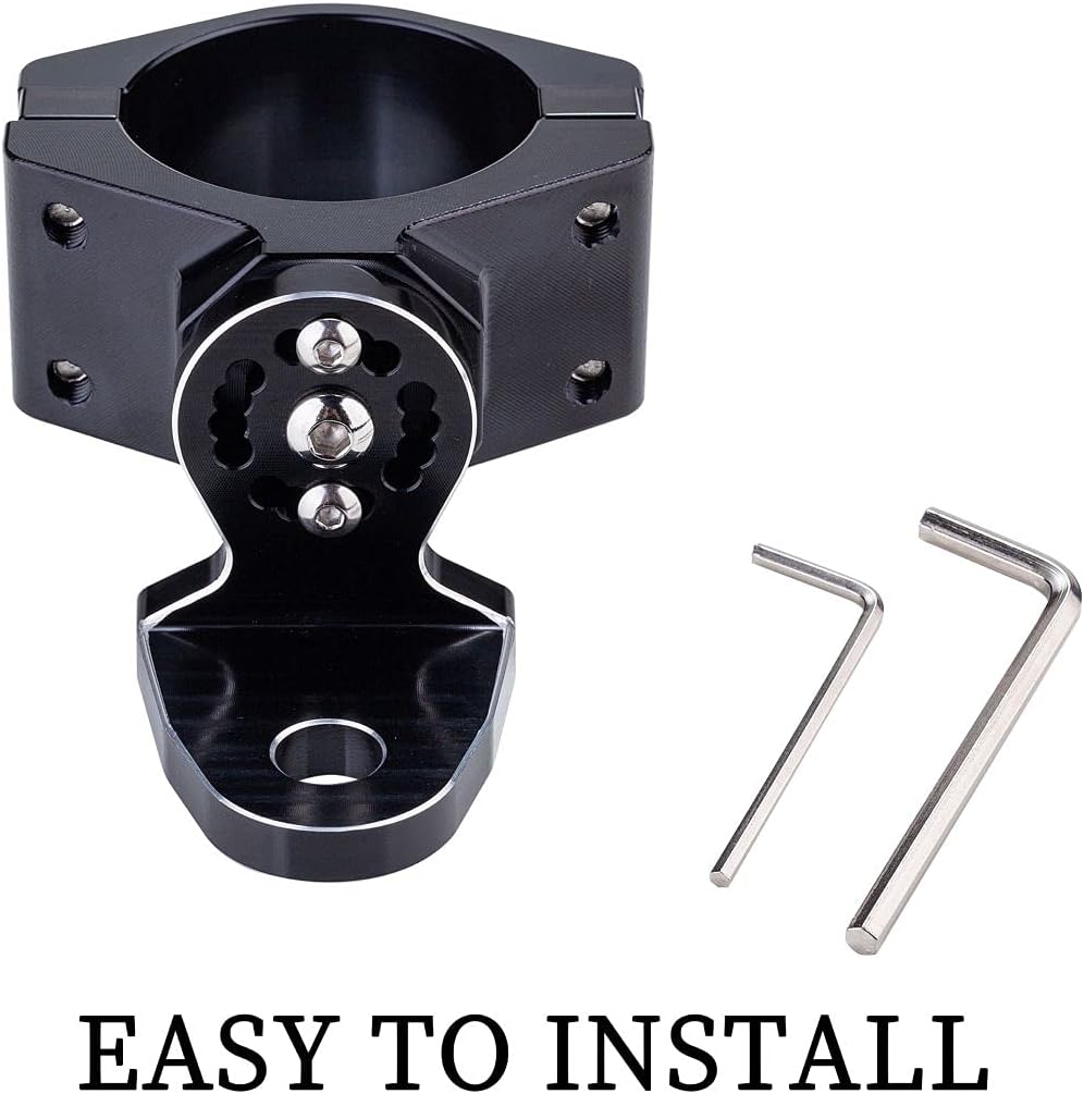 360° Rotating UTV Mount Bracket for 1.75-2inch Roll Bar, Pack of 2 Q74720