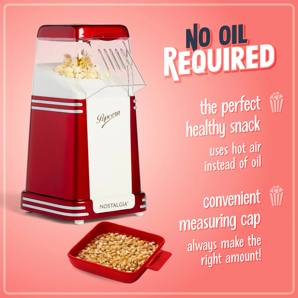 8-Cup Hot Air Popcorn Maker S164