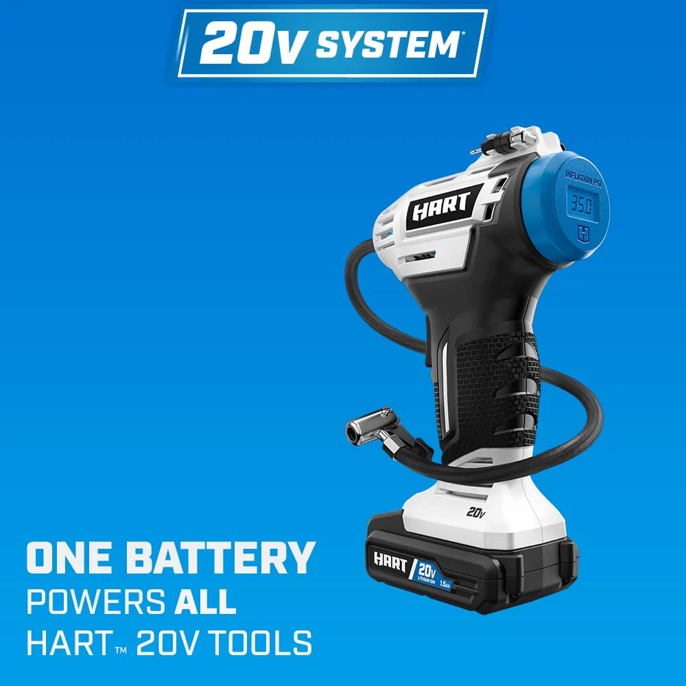 Cordless Inflator with 20-inch Hose S725
