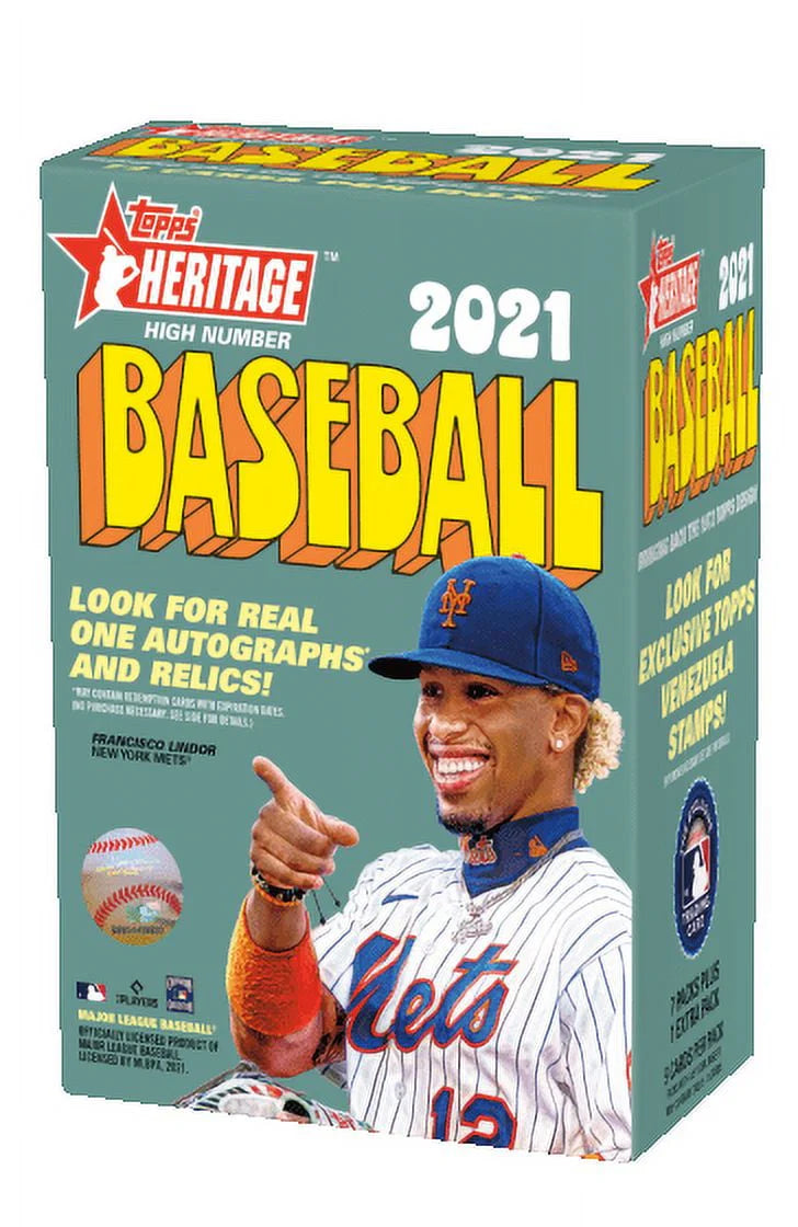 Topps Heritage High Number Baseball Blaster Box Trading Cards Z715