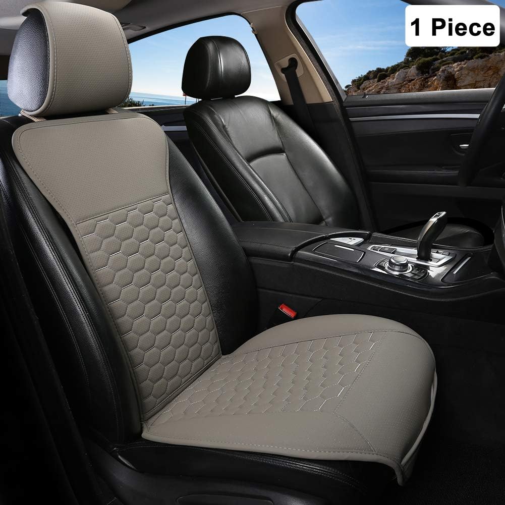 1 Pair PU Leather Car Seat Covers M363589