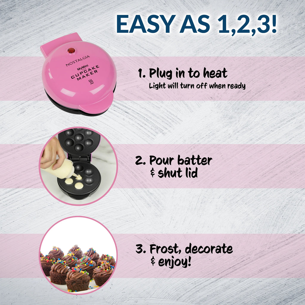 Pink Cupcake Maker E769