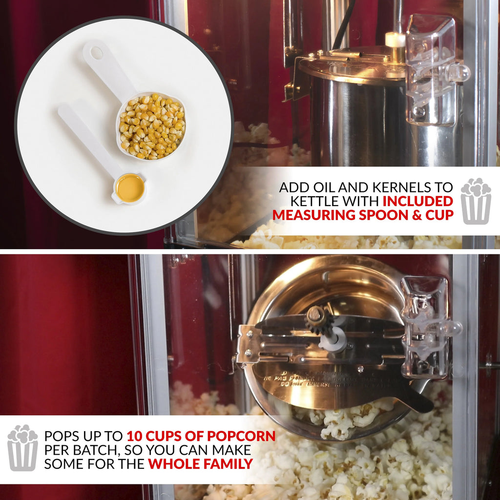 2.5 Ounce Popcorn Cart with 5-Quart Bowl J27645