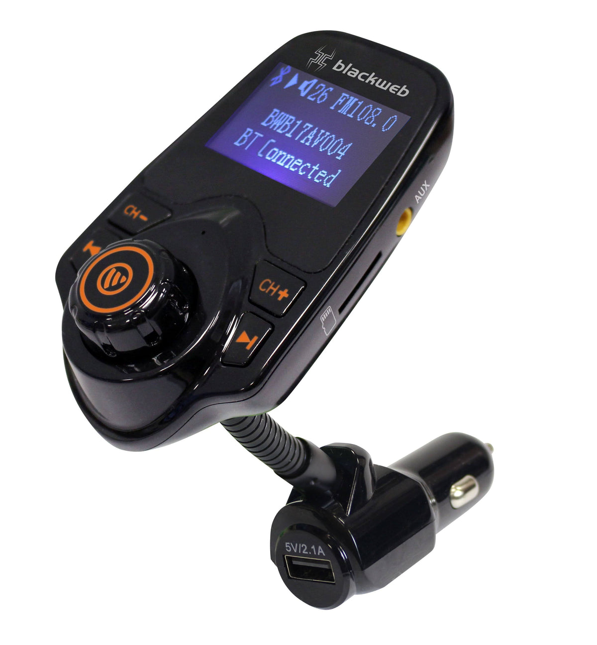 FM Transmitter with Bluetooth D41801