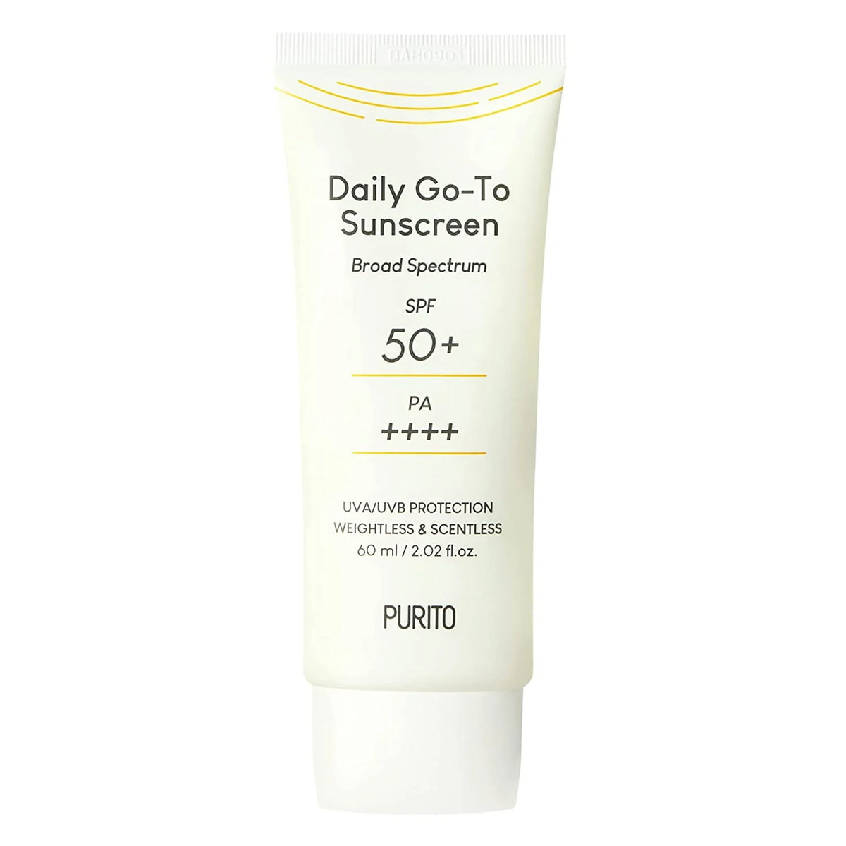Unscented Soothing SPF 50+ PA++++ 60ml Sunscreen U596