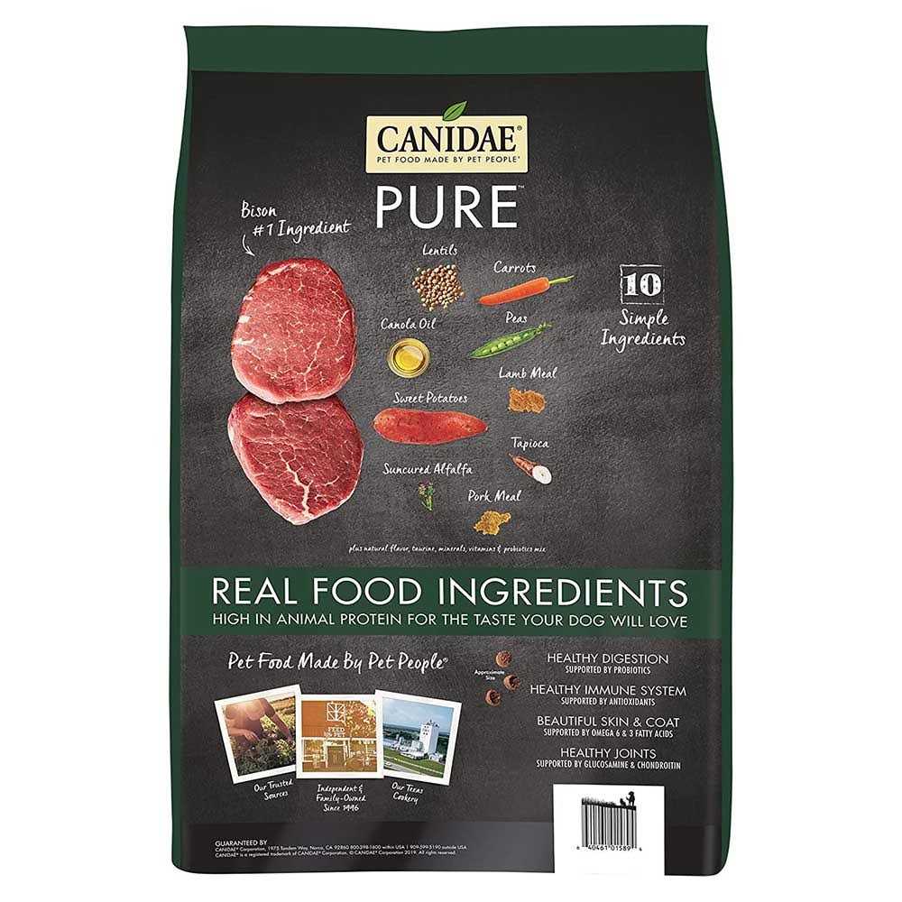 Grain Free Bison Dry Dog Food K496