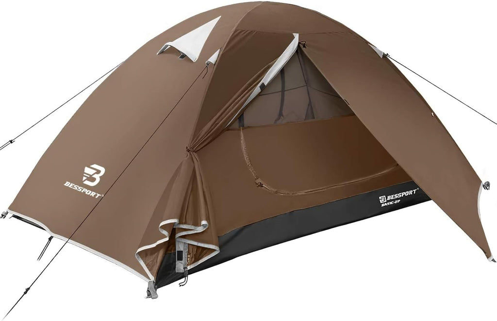 Camping Tent 1 2 3 Person Waterproof Two Doors Lightweight G868