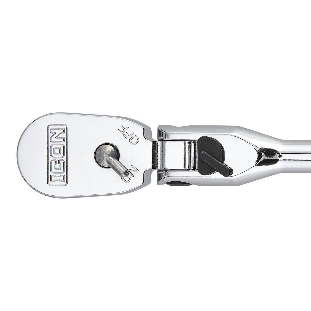 1/4 in. Drive 9 in. Long Locking Flex Ratchet with Comfort Grip B132608