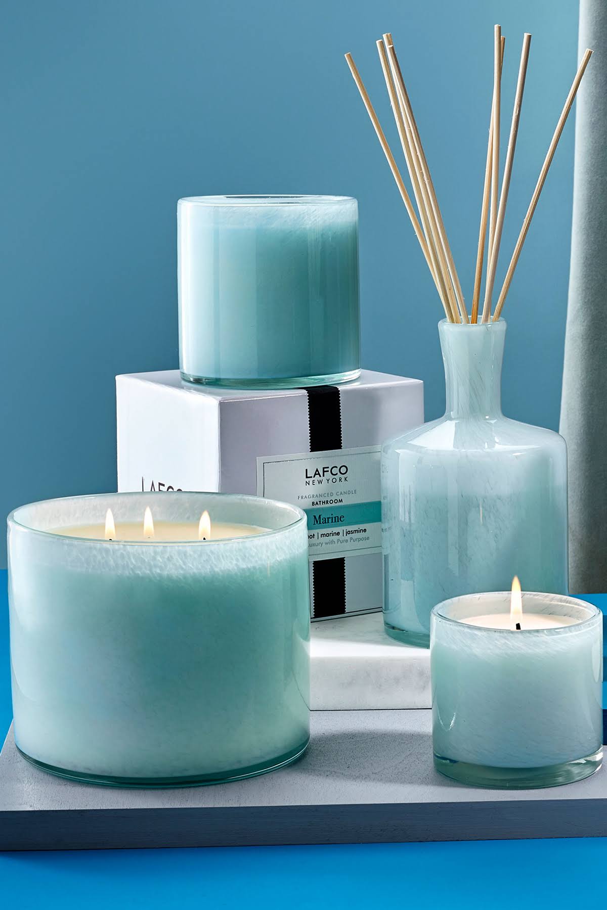Mist Lighthouse Candle F6661