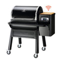 Wood Pellet Grill & Smoker with WIFI, PID Controller, 709 sq. in, Black F484