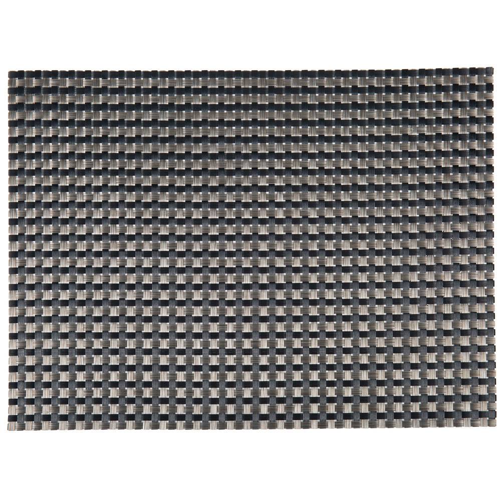 Black Vinyl Oven Placemat, 41cm x 30cm (Pack of 12) G844
