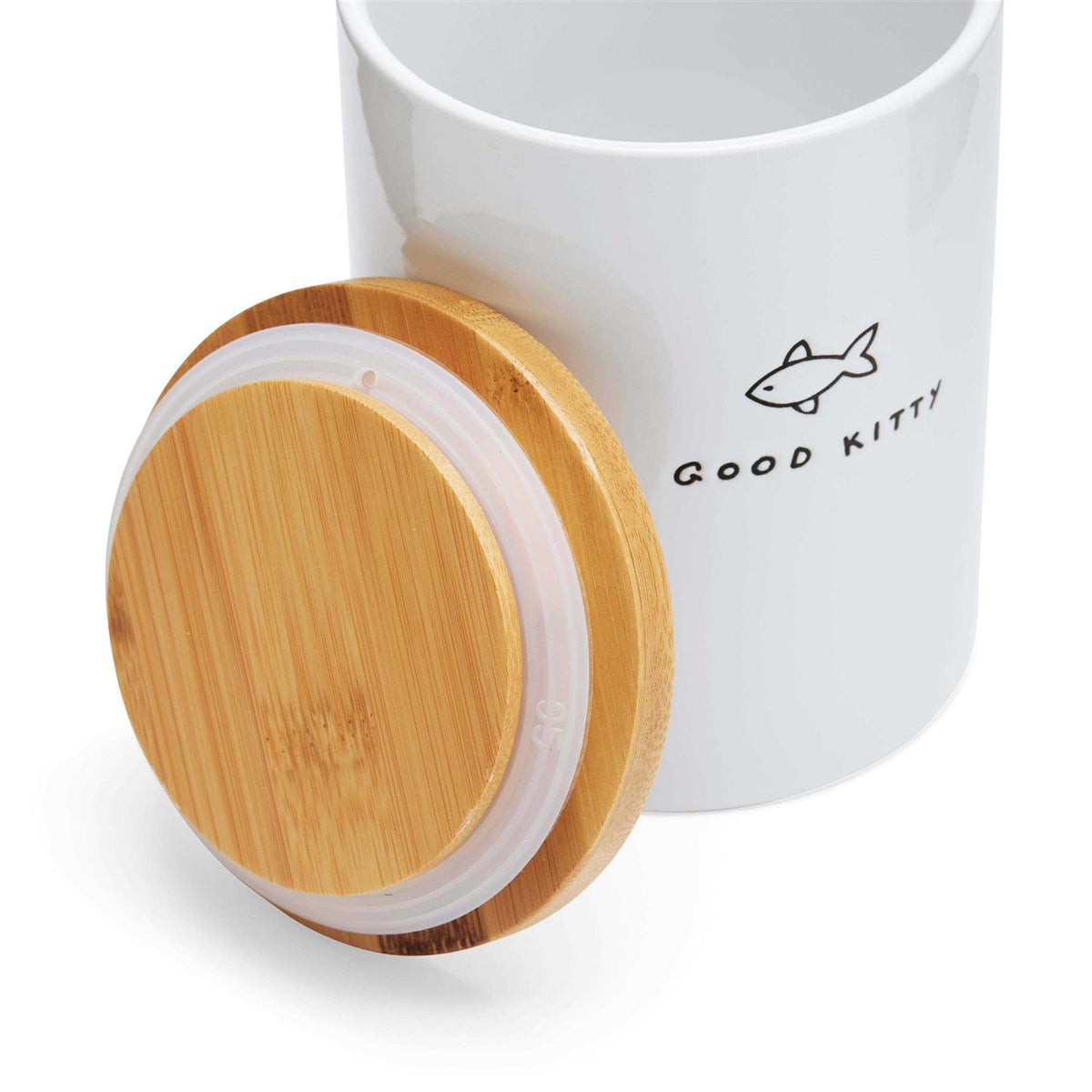 Ceramic Cat Treat Jar X463