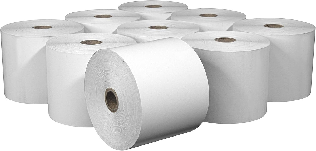 100 pcs 2 ¼-inch x 230' Thermal Paper Rolls D12576
