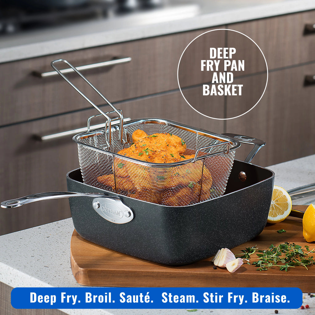 22 Pcs Nonstick Cookware and Bakeware Set W411076