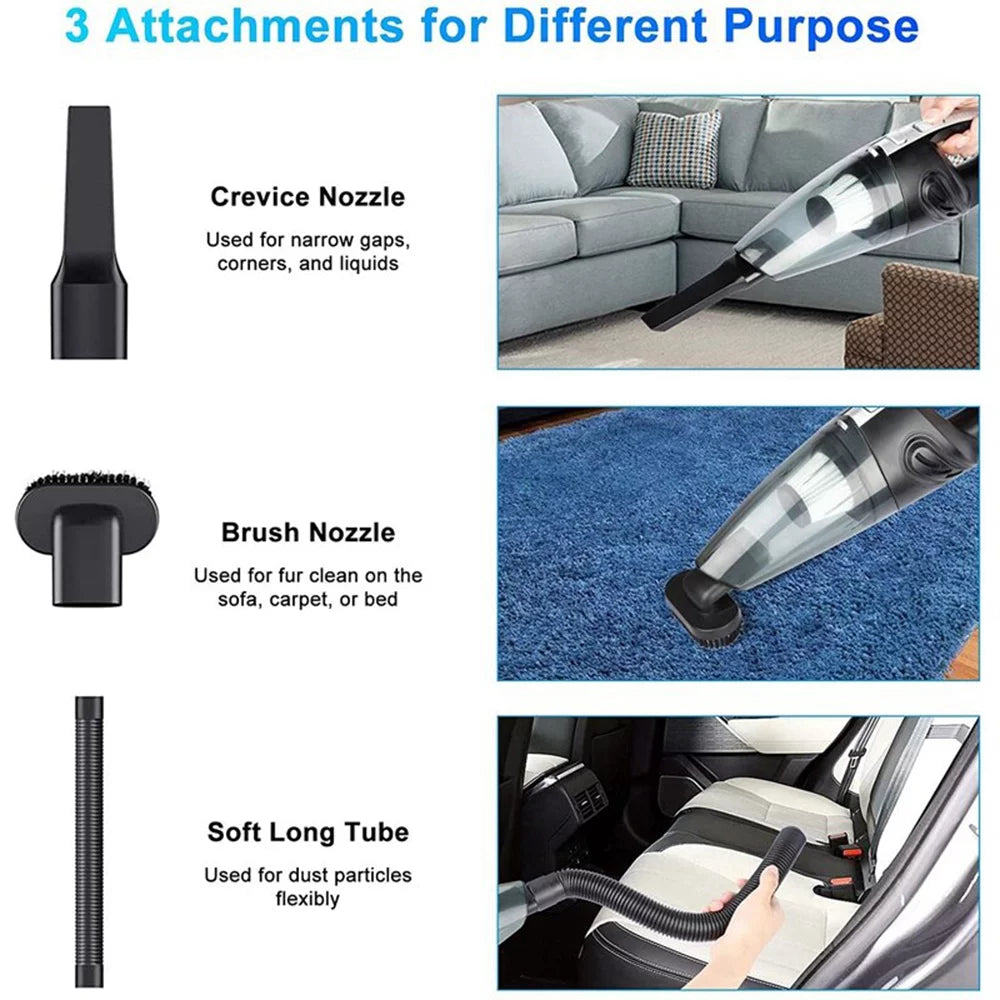 Cordless Handheld Car Vacuum Cleaner U92407